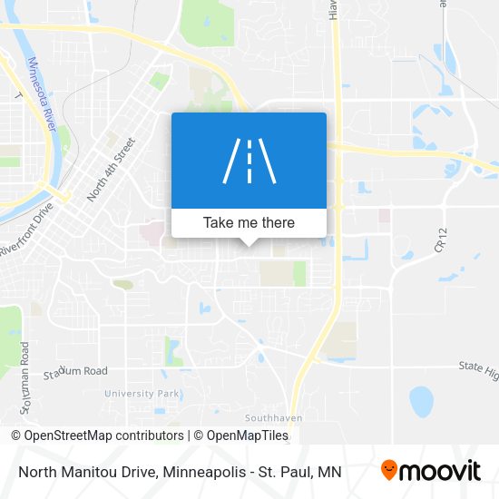 Mapa de North Manitou Drive