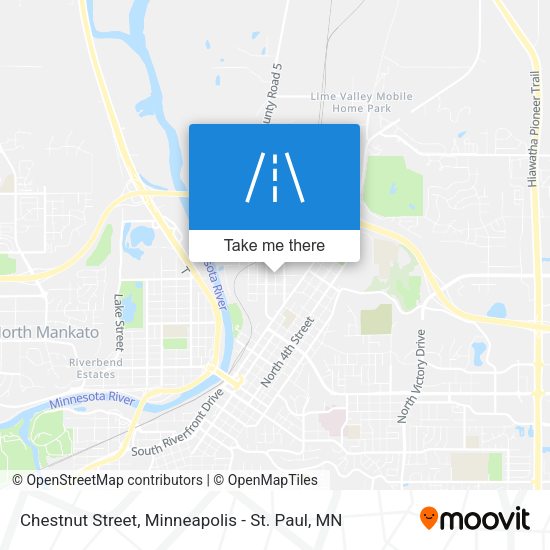 Mapa de Chestnut Street