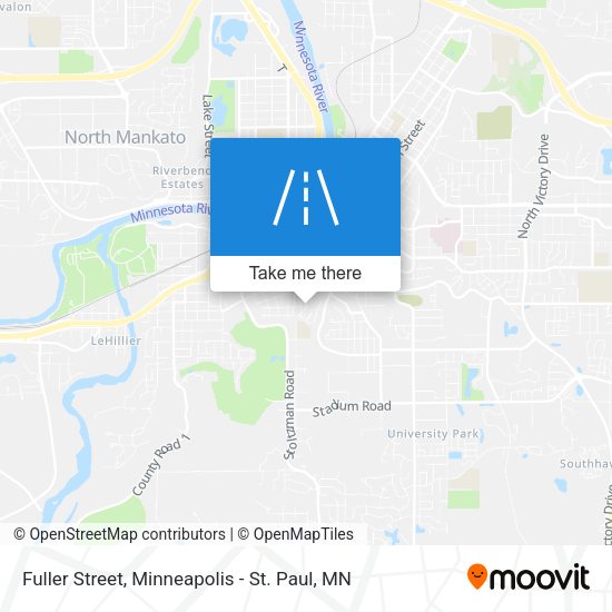 Mapa de Fuller Street