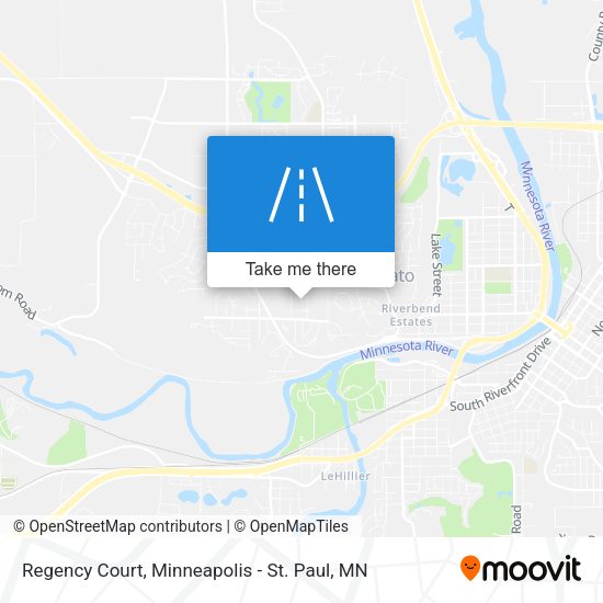 Regency Court map