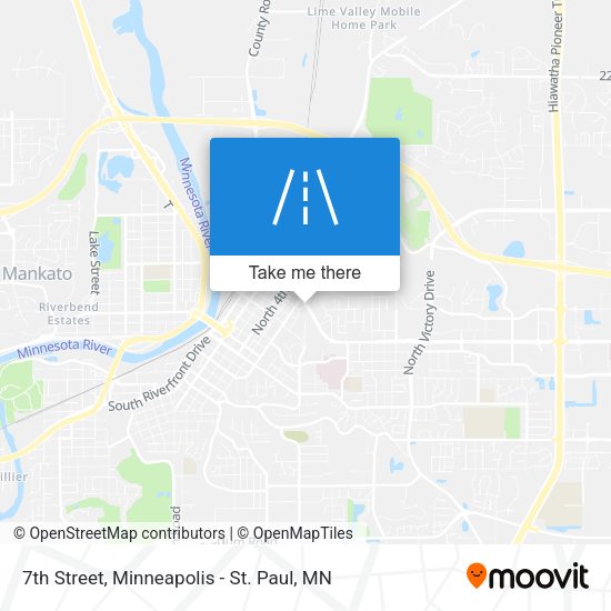 7th Street map