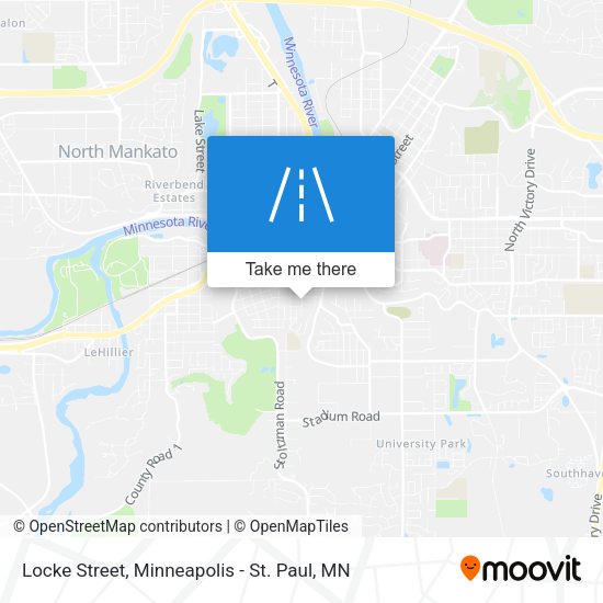 Locke Street map