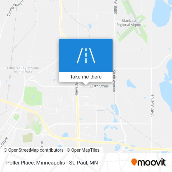 Mapa de Pollei Place