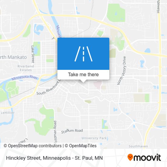 Mapa de Hinckley Street