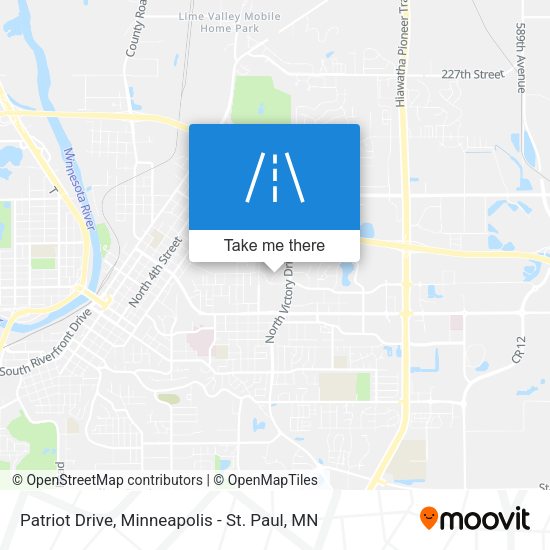 Patriot Drive map