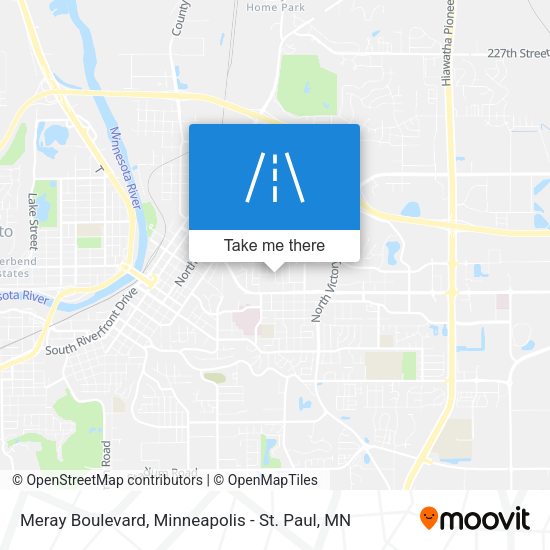Mapa de Meray Boulevard
