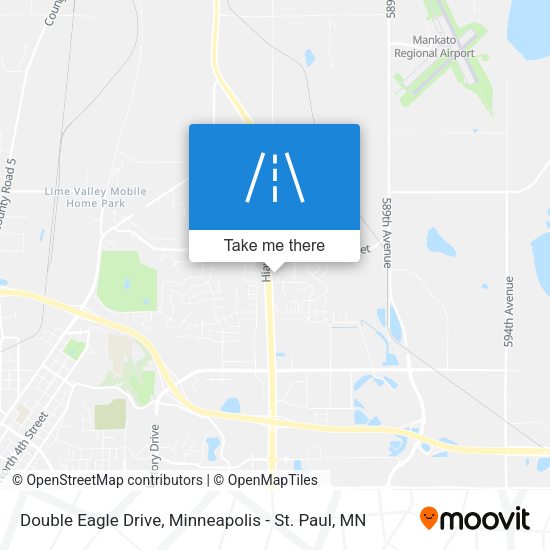Mapa de Double Eagle Drive