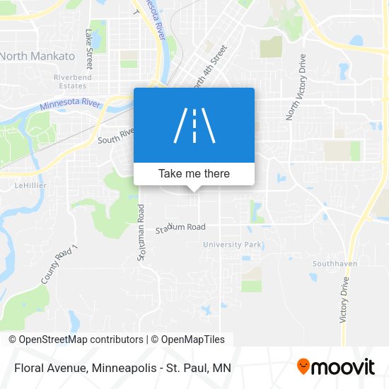 Mapa de Floral Avenue