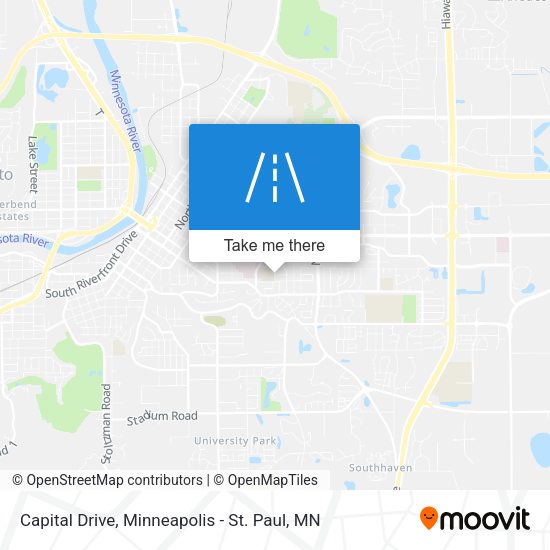 Mapa de Capital Drive