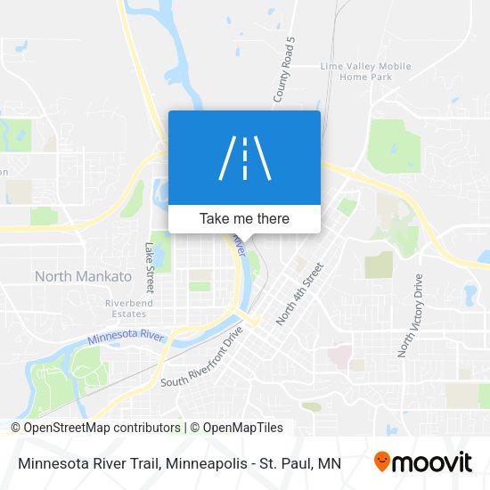 Minnesota River Trail map