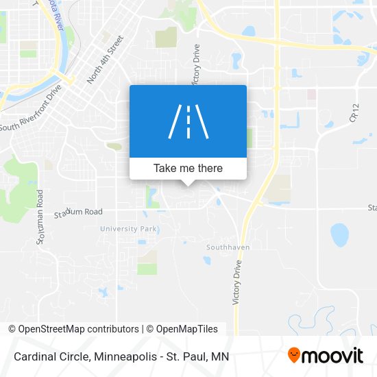 Mapa de Cardinal Circle