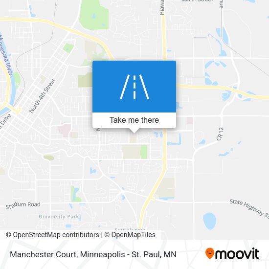 Manchester Court map