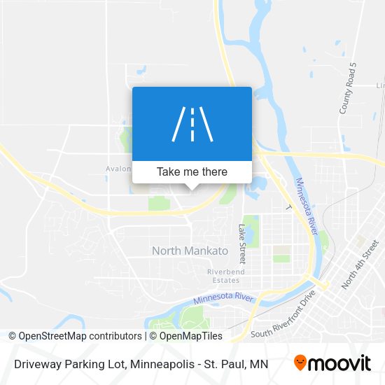 Driveway Parking Lot map