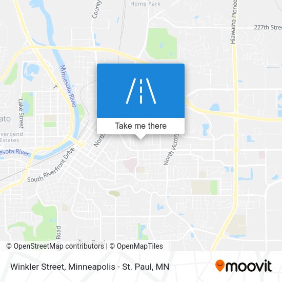Winkler Street map