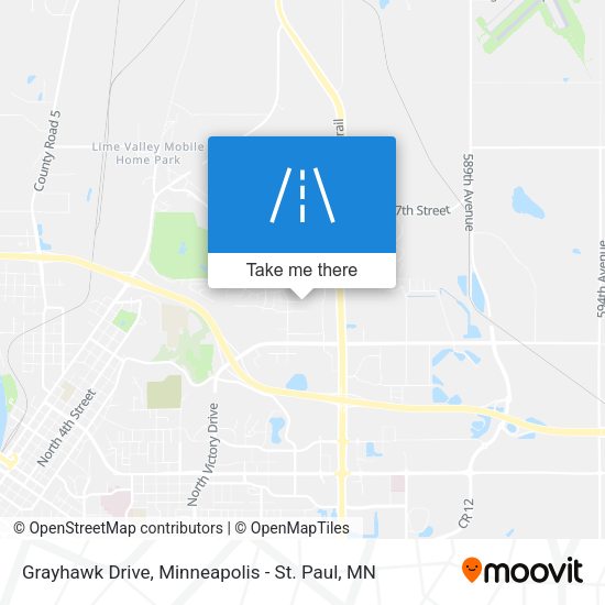 Mapa de Grayhawk Drive