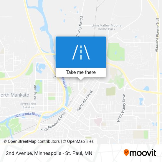2nd Avenue map