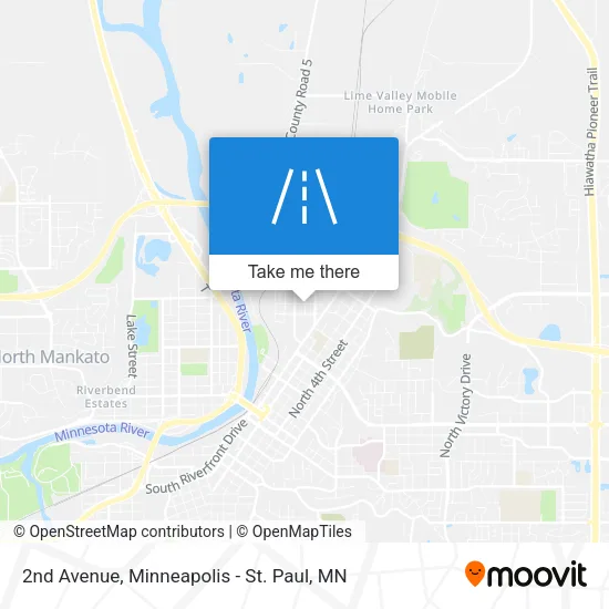 2nd Avenue map