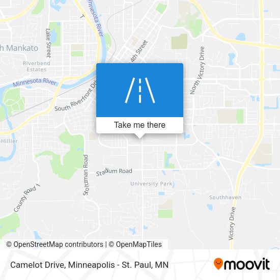 Mapa de Camelot Drive