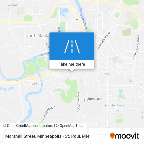 Mapa de Marshall Street