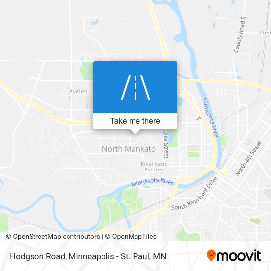 Hodgson Road map