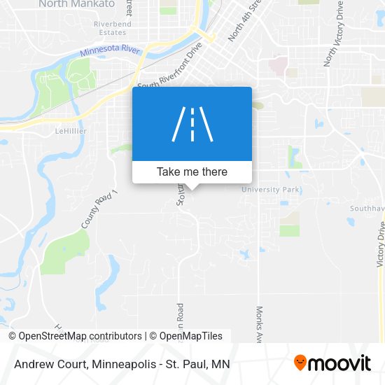 Mapa de Andrew Court