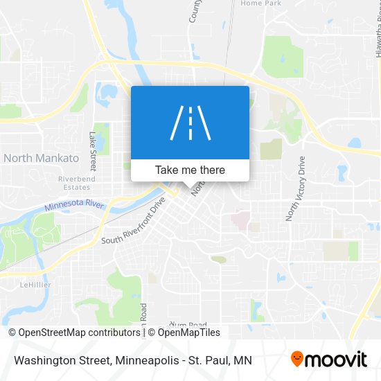 Mapa de Washington Street
