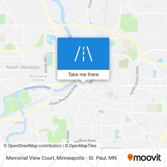 Memorial View Court map