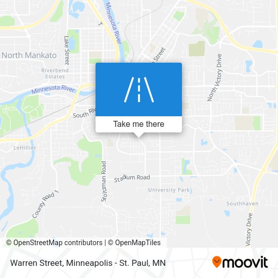 Mapa de Warren Street