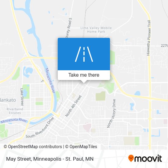 Mapa de May Street