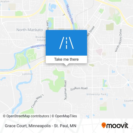 Grace Court map