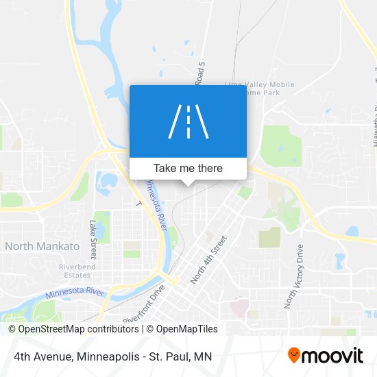 Mapa de 4th Avenue