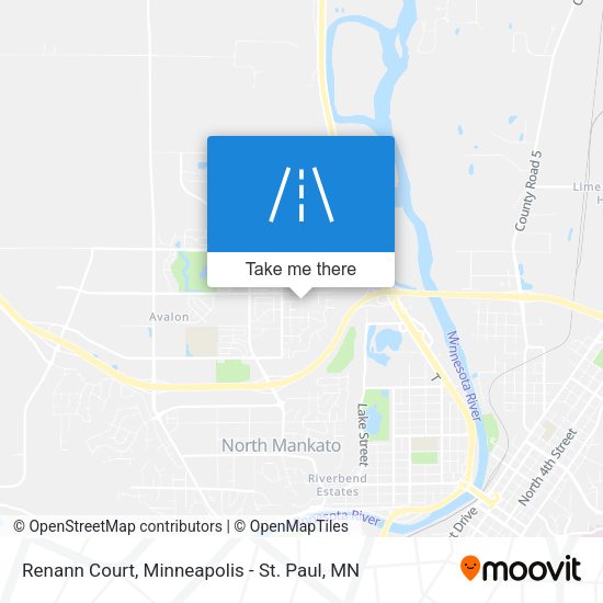 Renann Court map