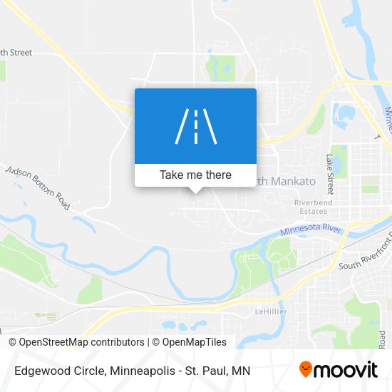 Edgewood Circle map