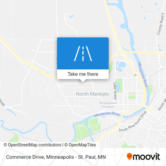 Commerce Drive map