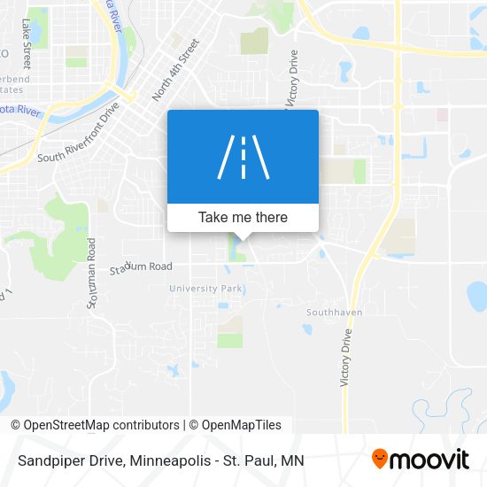 Mapa de Sandpiper Drive