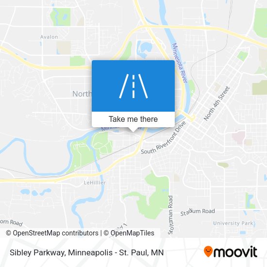 Sibley Parkway map