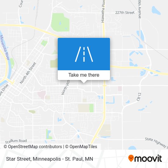 Mapa de Star Street