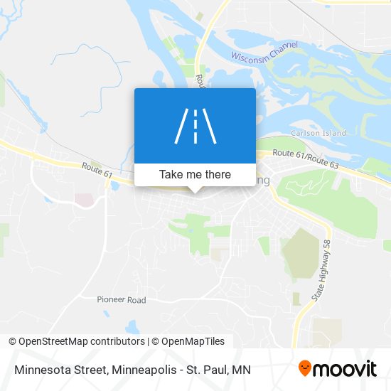 Minnesota Street map