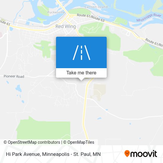 Mapa de Hi Park Avenue