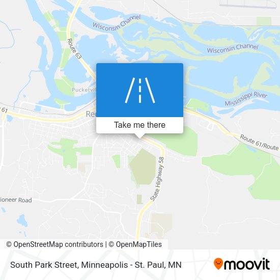 South Park Street map