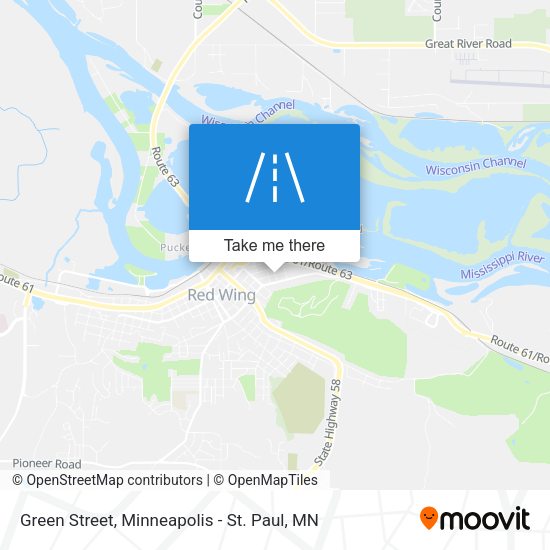 Green Street map