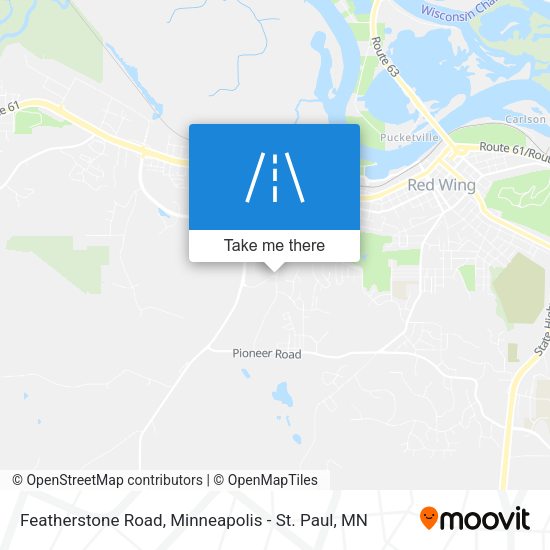 Mapa de Featherstone Road