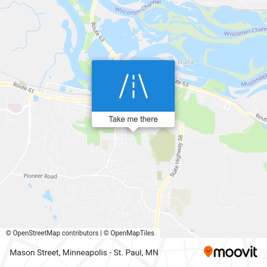 Mason Street map