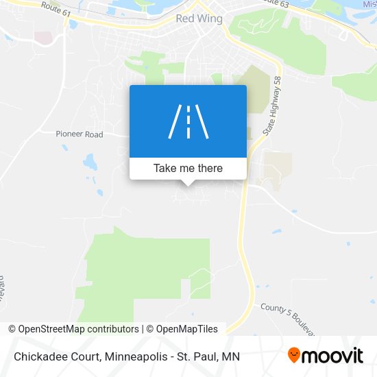 Mapa de Chickadee Court