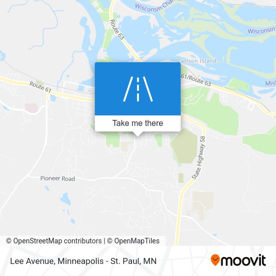 Lee Avenue map