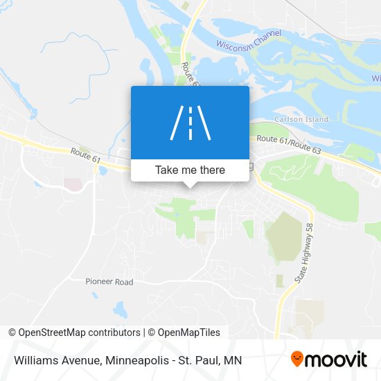 Mapa de Williams Avenue