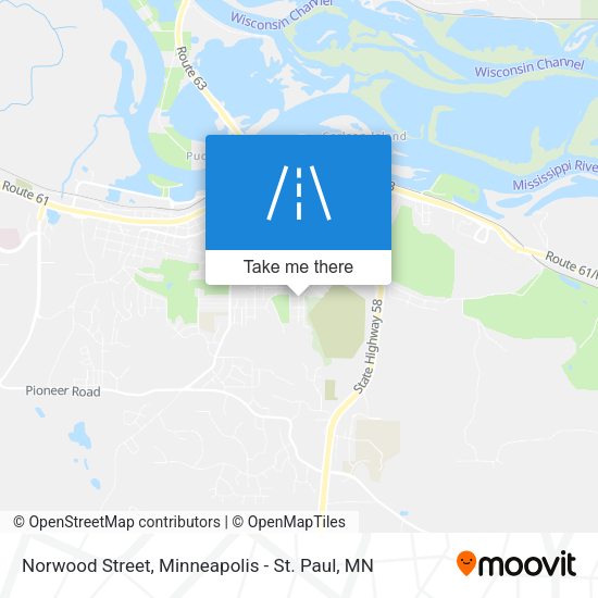 Norwood Street map
