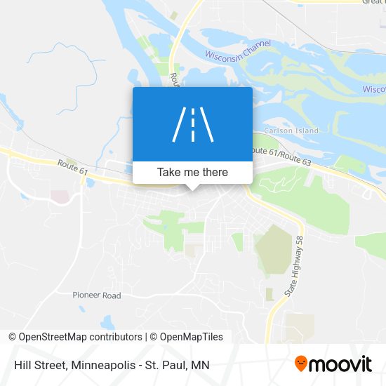 Hill Street map