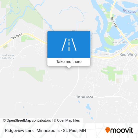 Ridgeview Lane map
