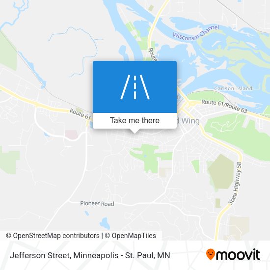 Jefferson Street map